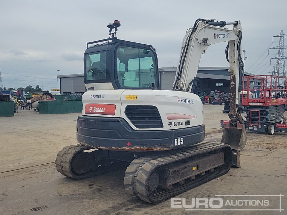 2019 Bobcat E85 - Minikotró: 5 kép. 2019 Bobcat E85 - Minikotró: 5 kép.