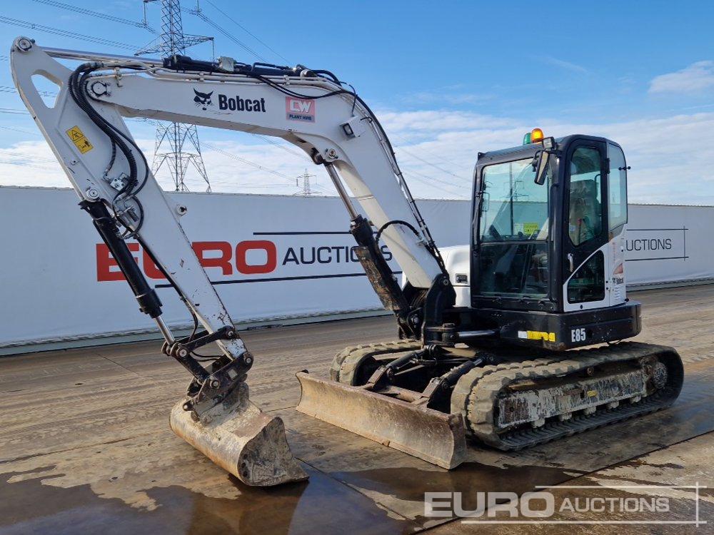 2019 Bobcat E85 - Minikotró: 1 kép. 2019 Bobcat E85 - Minikotró: 1 kép.