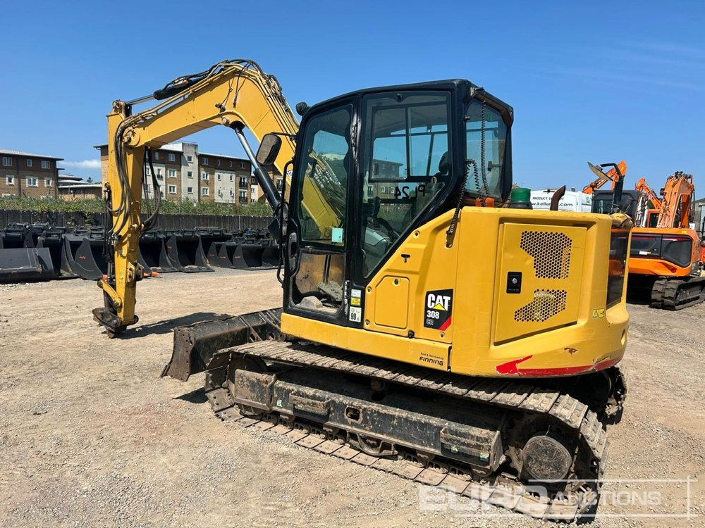 2019 CAT 308CR - Minikotró: 2 kép. 2019 CAT 308CR - Minikotró: 2 kép.