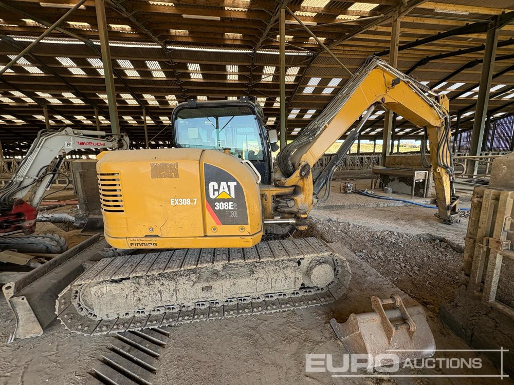 2019 CAT 308E - Minikotró: 4 kép. 2019 CAT 308E - Minikotró: 4 kép.