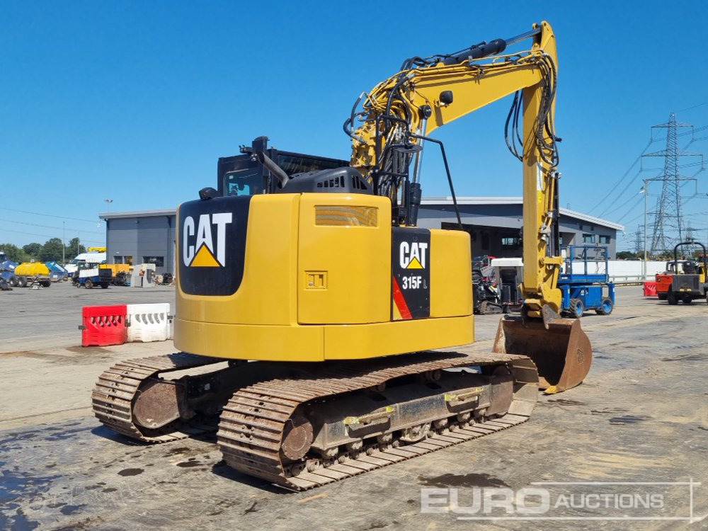 2019 CAT 315F LCR - Lánctalpas kotró: 5 kép. 2019 CAT 315F LCR - Lánctalpas kotró: 5 kép.