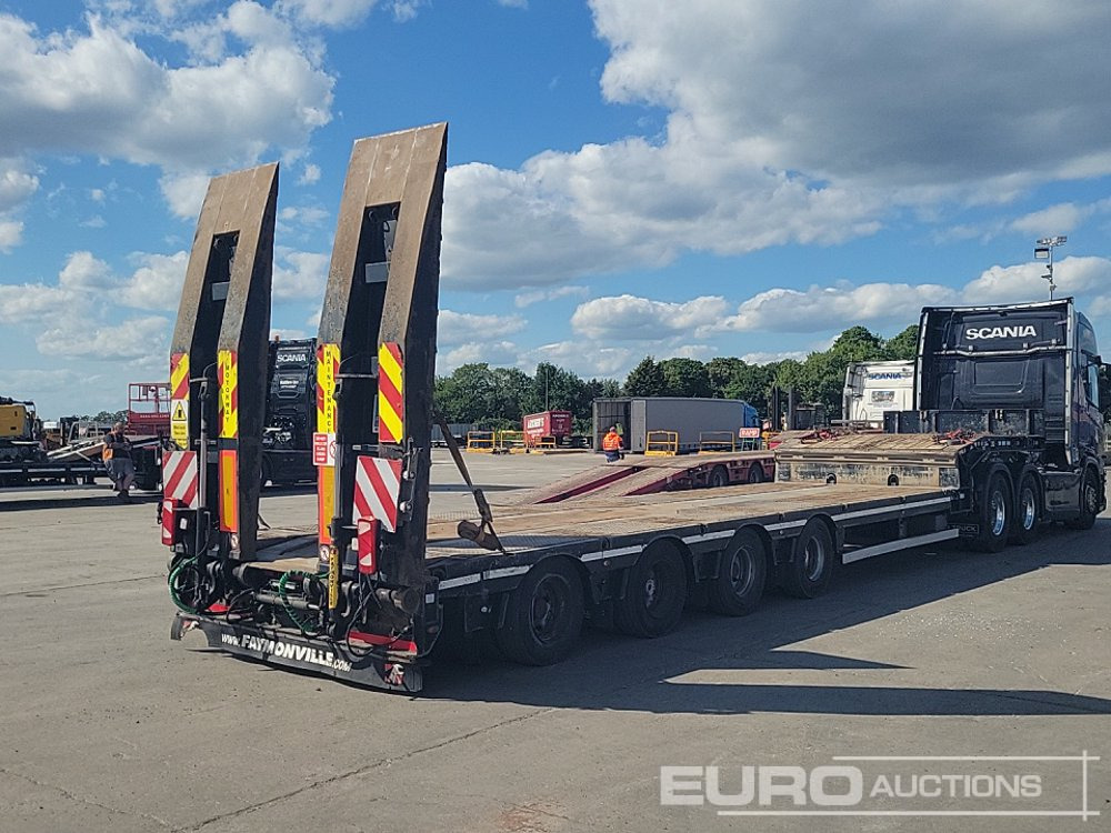 2019 Faymonville Multi Max - Félpótkocsi mélybölcsős: 5 kép. 2019 Faymonville Multi Max - Félpótkocsi mélybölcsős: 5 kép.