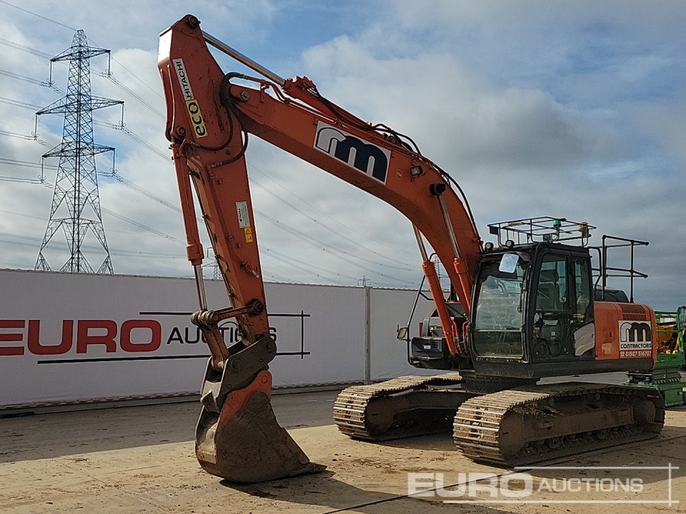 2019 Hitachi ZX210LC-6 - Lánctalpas kotró: 1 kép. 2019 Hitachi ZX210LC-6 - Lánctalpas kotró: 1 kép.