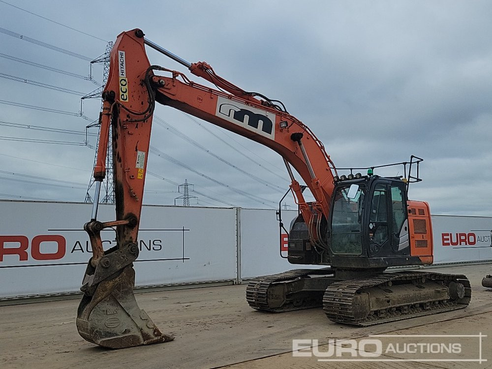 2019 Hitachi ZX225 USLC-6 - Lánctalpas kotró: 1 kép. 2019 Hitachi ZX225 USLC-6 - Lánctalpas kotró: 1 kép.