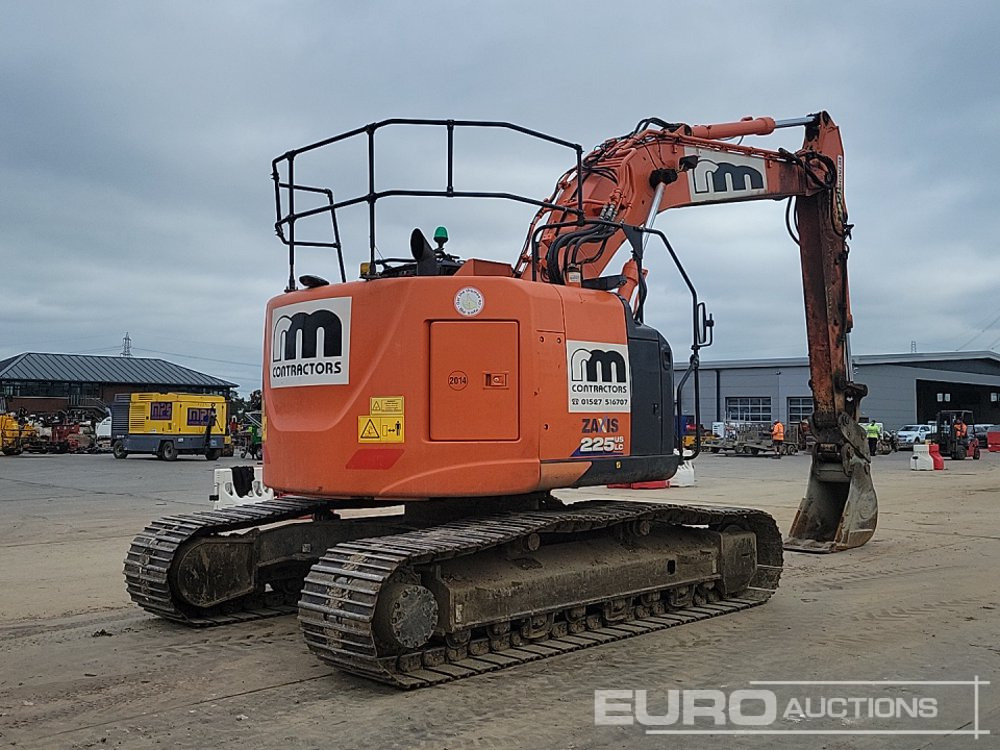 2019 Hitachi ZX225 USLC-6 - Lánctalpas kotró: 5 kép. 2019 Hitachi ZX225 USLC-6 - Lánctalpas kotró: 5 kép.