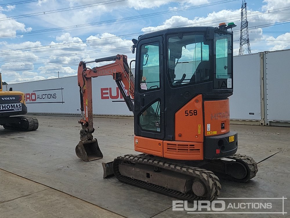 2019 Hitachi ZX26U-5A - Minikotró: 3 kép. 2019 Hitachi ZX26U-5A - Minikotró: 3 kép.