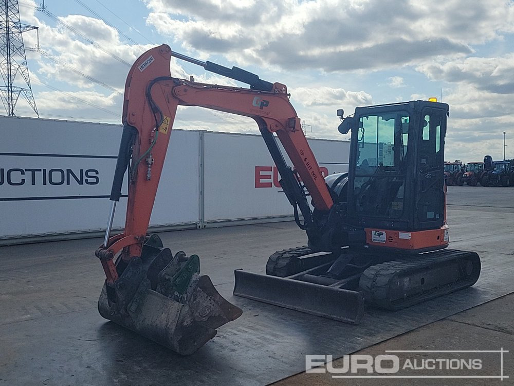 2019 Hitachi ZX48U-6 CLR - Minikotró: 1 kép. 2019 Hitachi ZX48U-6 CLR - Minikotró: 1 kép.