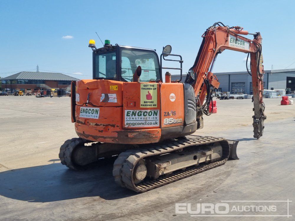2019 Hitachi ZX85USB-6 - Minikotró: 5 kép. 2019 Hitachi ZX85USB-6 - Minikotró: 5 kép.