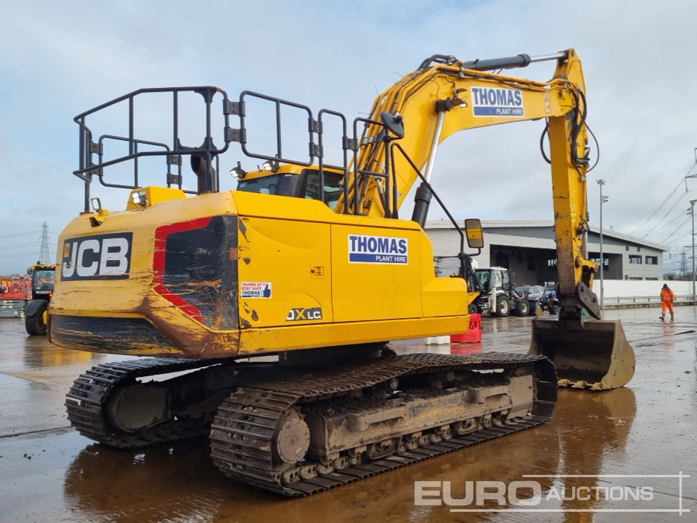 2019 JCB 220X LC - Lánctalpas kotró: 5 kép. 2019 JCB 220X LC - Lánctalpas kotró: 5 kép.