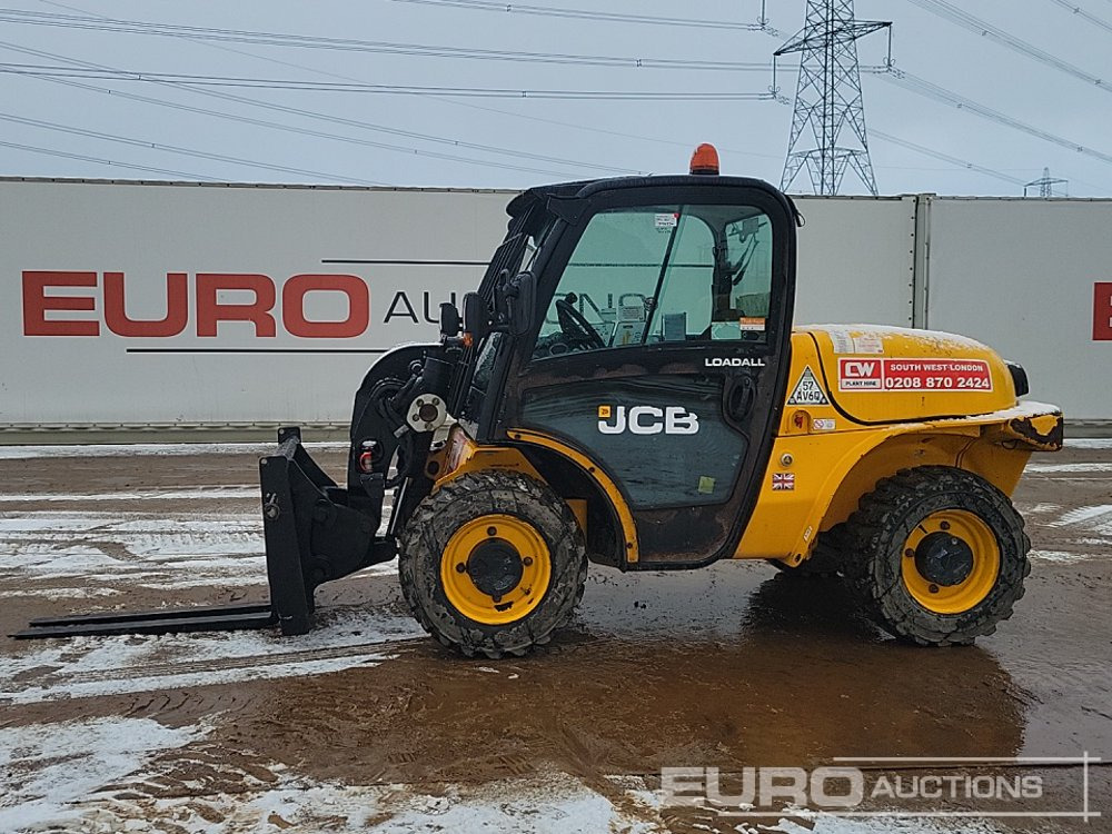2019 JCB 520-40 4WS - Teleszkópos rakodó: 2 kép. 2019 JCB 520-40 4WS - Teleszkópos rakodó: 2 kép.