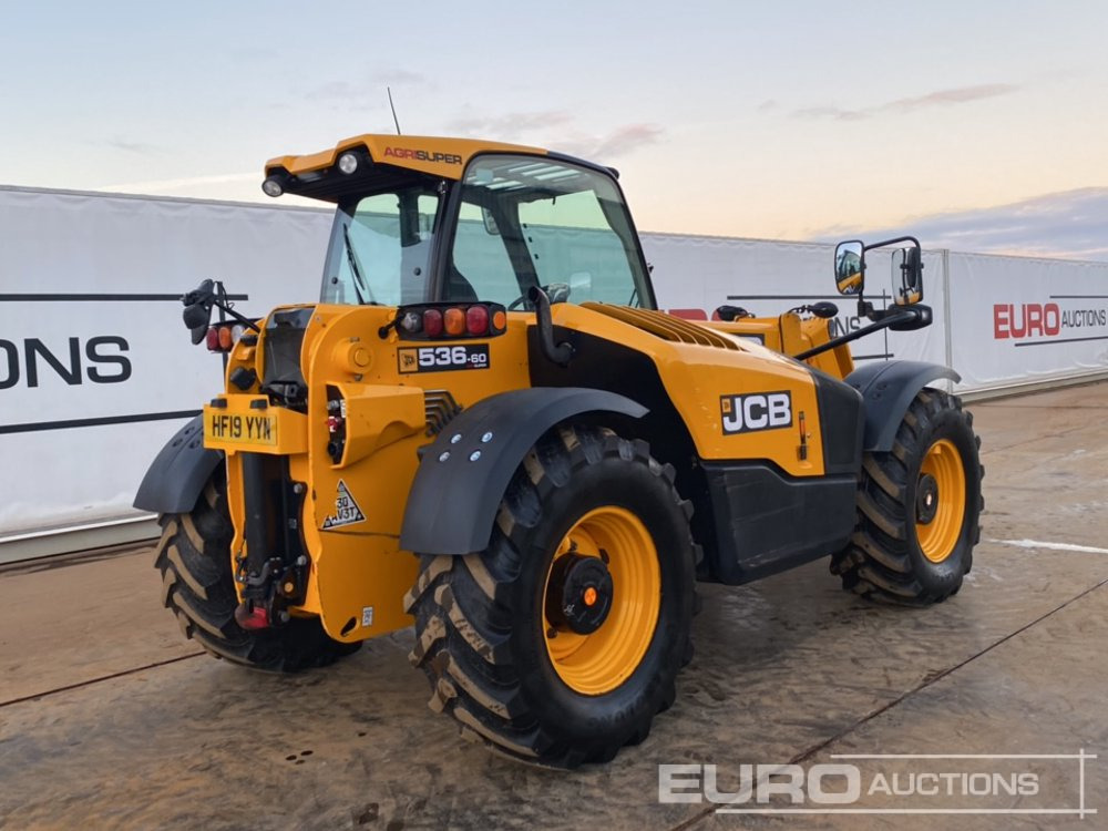 2019 JCB 536-60 - Teleszkópos rakodó: 5 kép. 2019 JCB 536-60 - Teleszkópos rakodó: 5 kép.