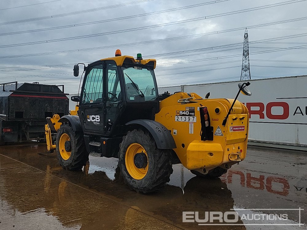 2019 JCB 540-140 Hi Viz - Teleszkópos rakodó: 3 kép. 2019 JCB 540-140 Hi Viz - Teleszkópos rakodó: 3 kép.
