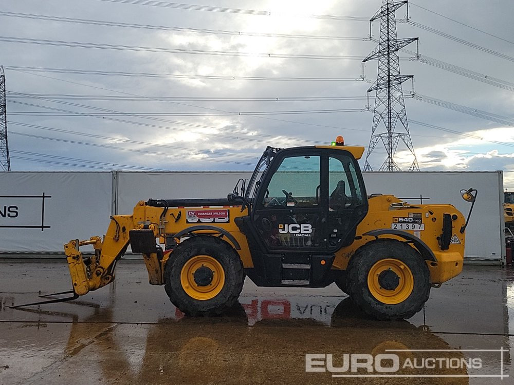 2019 JCB 540-140 Hi Viz - Teleszkópos rakodó: 2 kép. 2019 JCB 540-140 Hi Viz - Teleszkópos rakodó: 2 kép.