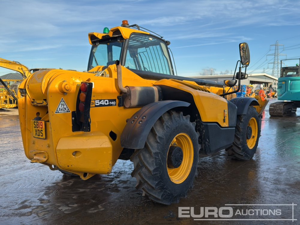 2019 JCB 540-140 Hi Viz - Teleszkópos rakodó: 5 kép. 2019 JCB 540-140 Hi Viz - Teleszkópos rakodó: 5 kép.