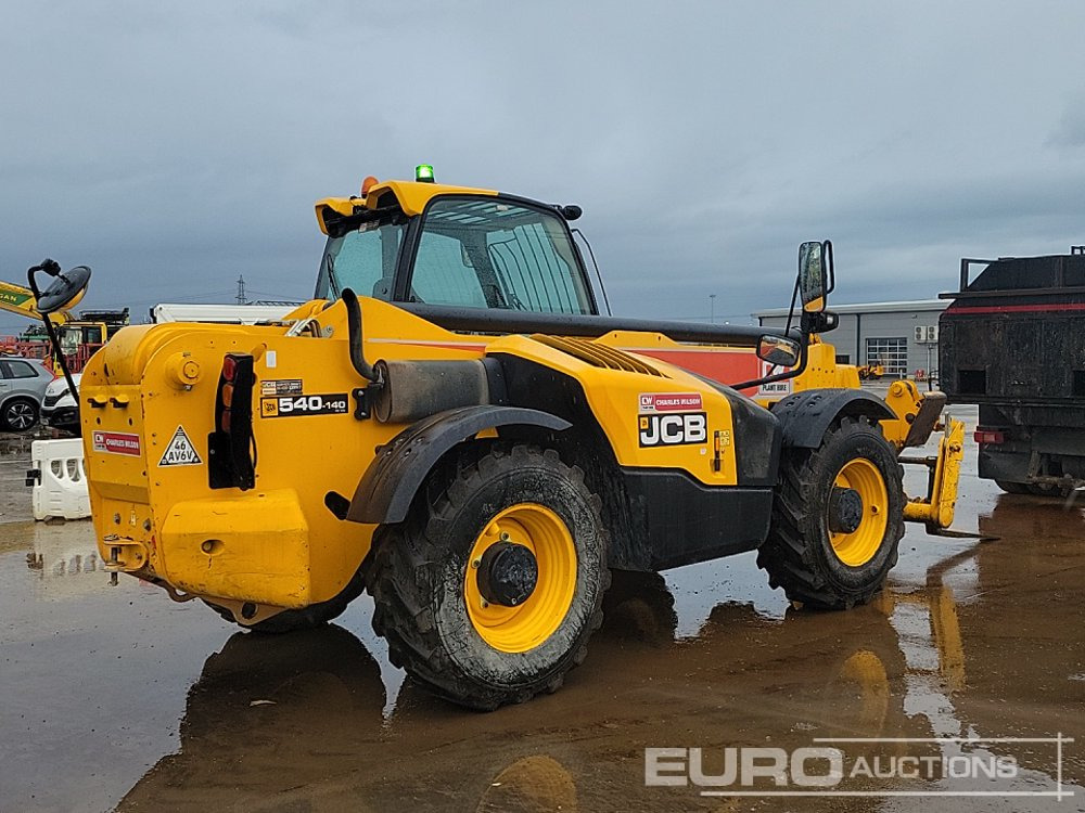 2019 JCB 540-140 Hi Viz - Teleszkópos rakodó: 5 kép. 2019 JCB 540-140 Hi Viz - Teleszkópos rakodó: 5 kép.