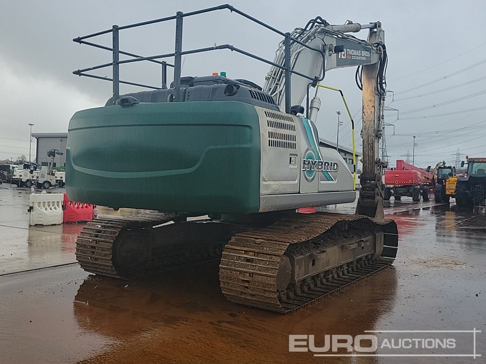 2019 Kobelco SK210HLC-10 - Lánctalpas kotró: 5 kép. 2019 Kobelco SK210HLC-10 - Lánctalpas kotró: 5 kép.