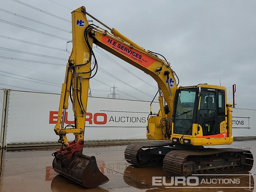 2019 Komatsu PC138US-11 - Lánctalpas kotró: 1 kép. 2019 Komatsu PC138US-11 - Lánctalpas kotró: 1 kép.