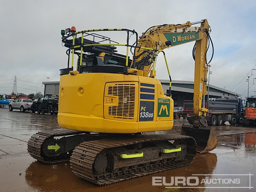 2019 Komatsu PC138US-11 - Lánctalpas kotró: 5 kép. 2019 Komatsu PC138US-11 - Lánctalpas kotró: 5 kép.