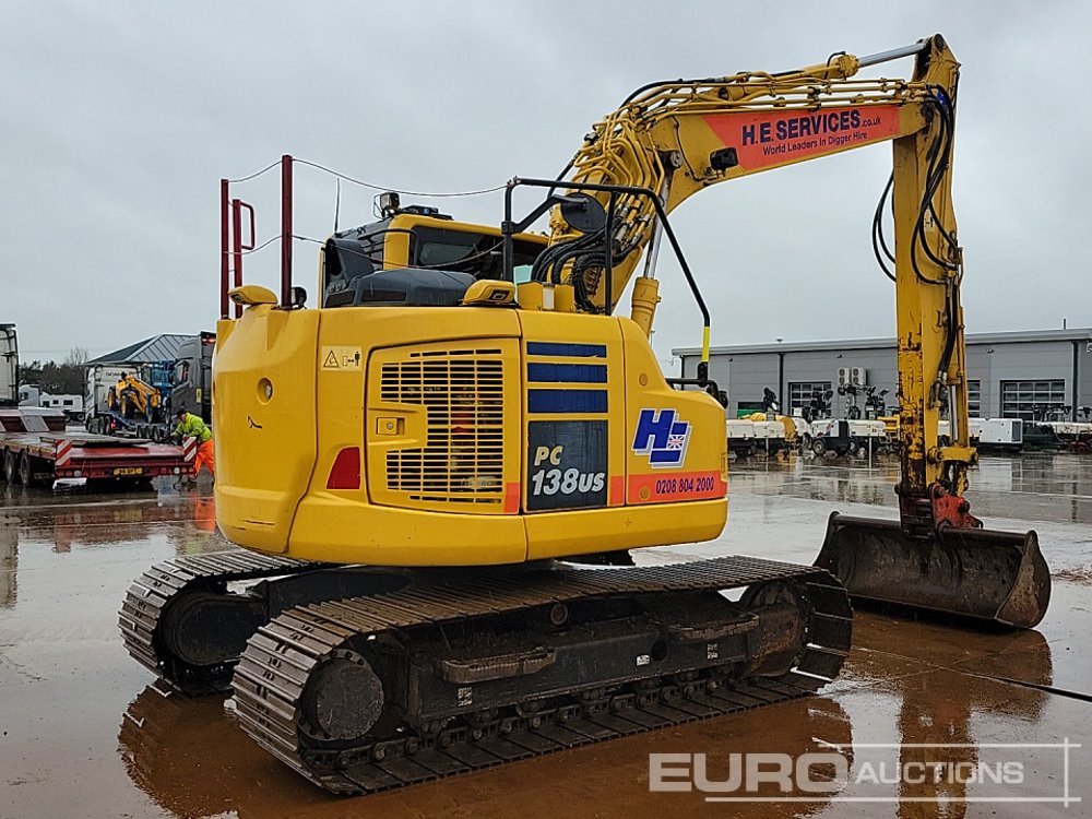 2019 Komatsu PC138US-11 - Lánctalpas kotró: 5 kép. 2019 Komatsu PC138US-11 - Lánctalpas kotró: 5 kép.