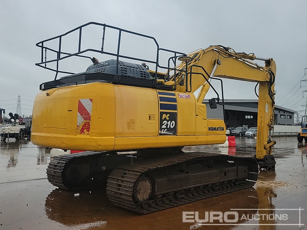 2019 Komatsu PC210LC-11 - Lánctalpas kotró: 5 kép. 2019 Komatsu PC210LC-11 - Lánctalpas kotró: 5 kép.