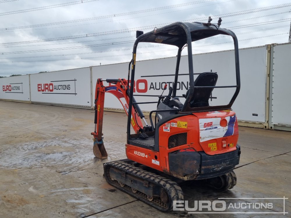 2019 Kubota KX018-4 - Minikotró: 3 kép. 2019 Kubota KX018-4 - Minikotró: 3 kép.