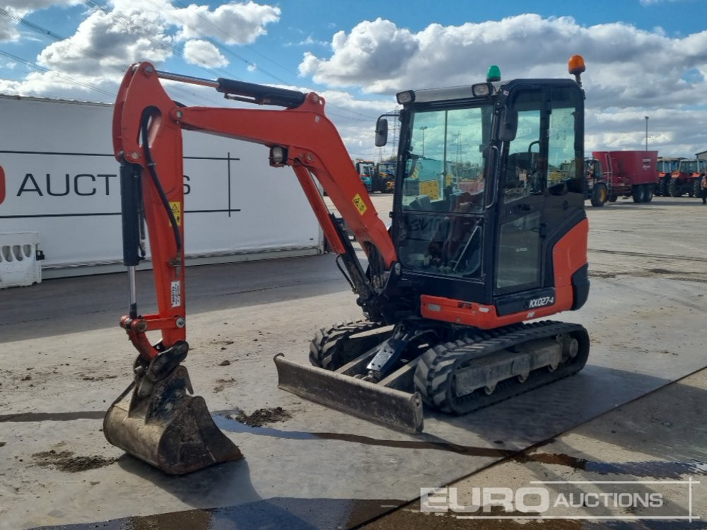 2019 Kubota KX027-4 - Minikotró: 1 kép. 2019 Kubota KX027-4 - Minikotró: 1 kép.