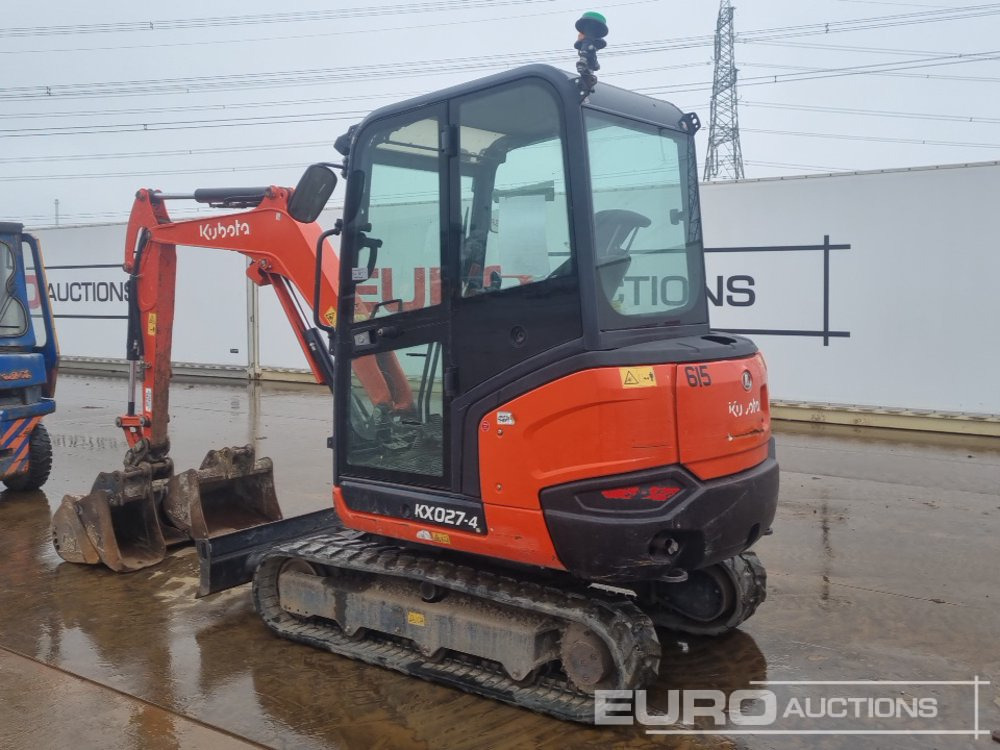 2019 Kubota KX027-4 - Minikotró: 3 kép. 2019 Kubota KX027-4 - Minikotró: 3 kép.