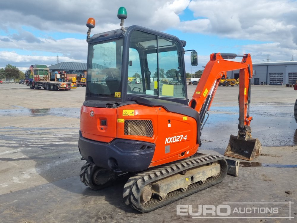 2019 Kubota KX027-4 - Minikotró: 5 kép. 2019 Kubota KX027-4 - Minikotró: 5 kép.