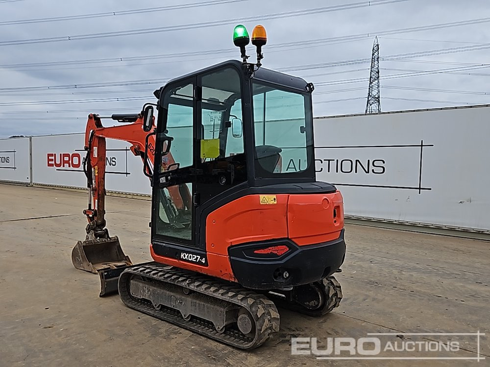 2019 Kubota KX027-4 - Minikotró: 3 kép. 2019 Kubota KX027-4 - Minikotró: 3 kép.