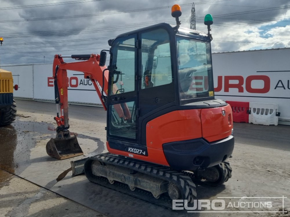2019 Kubota KX027-4 - Minikotró: 3 kép. 2019 Kubota KX027-4 - Minikotró: 3 kép.