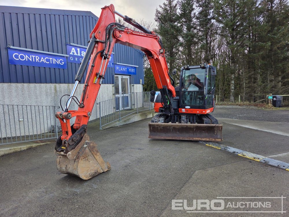 2019 Kubota KX080-4 - Minikotró: 2 kép. 2019 Kubota KX080-4 - Minikotró: 2 kép.