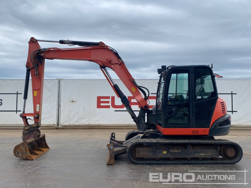 2019 Kubota KX080-4A - Minikotró: 2 kép. 2019 Kubota KX080-4A - Minikotró: 2 kép.