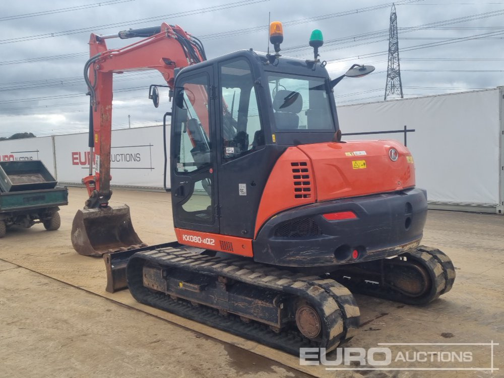 2019 Kubota KX080-4A2 - Minikotró: 3 kép. 2019 Kubota KX080-4A2 - Minikotró: 3 kép.