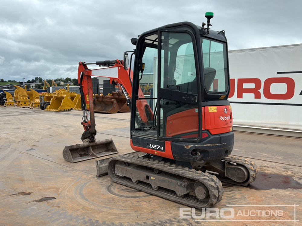 2019 Kubota U27-4 - Minikotró: 3 kép. 2019 Kubota U27-4 - Minikotró: 3 kép.