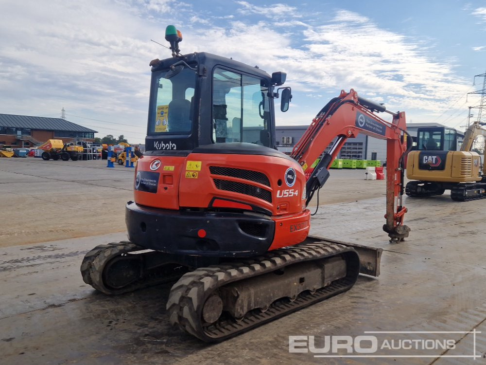 2019 Kubota U55-4 - Minikotró: 5 kép. 2019 Kubota U55-4 - Minikotró: 5 kép.