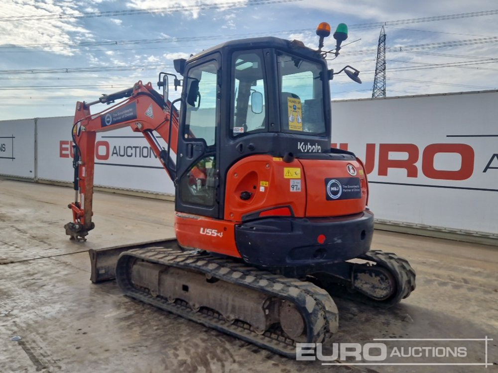 2019 Kubota U55-4 - Minikotró: 3 kép. 2019 Kubota U55-4 - Minikotró: 3 kép.