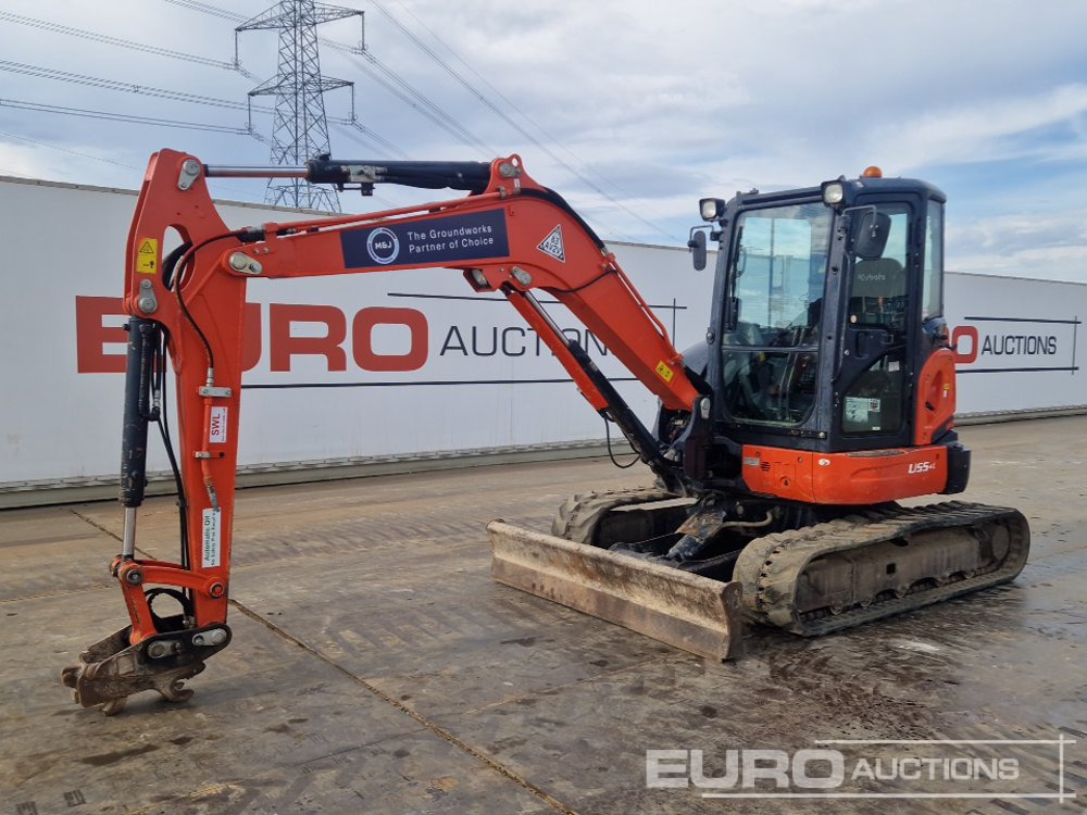 2019 Kubota U55-4 - Minikotró: 1 kép. 2019 Kubota U55-4 - Minikotró: 1 kép.
