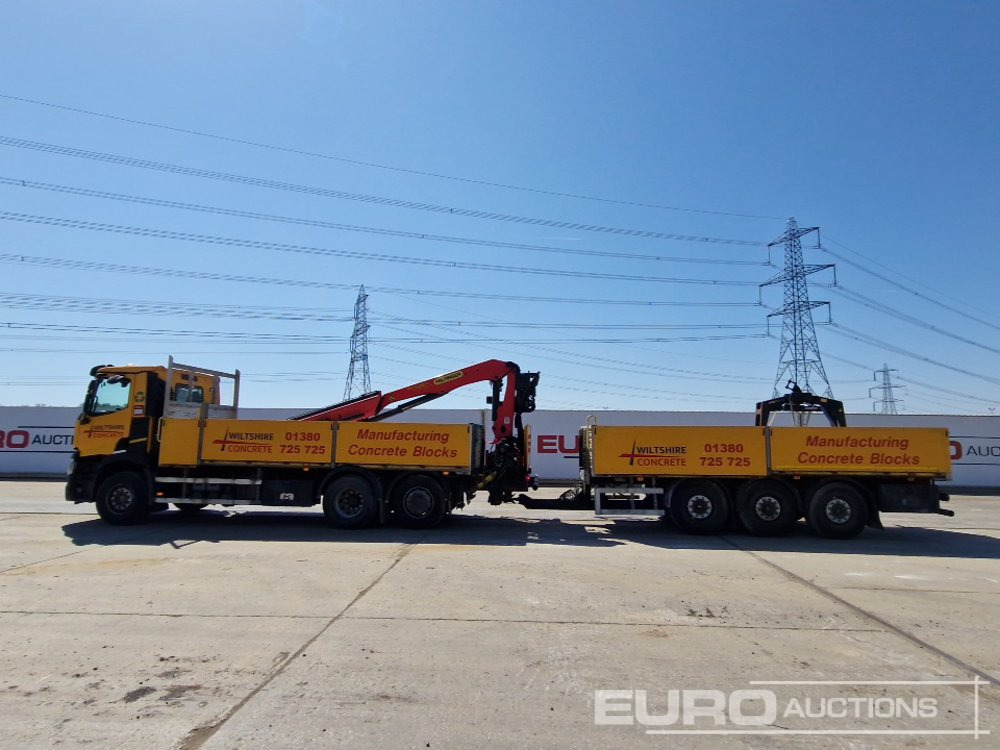 2019 Renault T460.26 - Platós teherautó: 2 kép. 2019 Renault T460.26 - Platós teherautó: 2 kép.