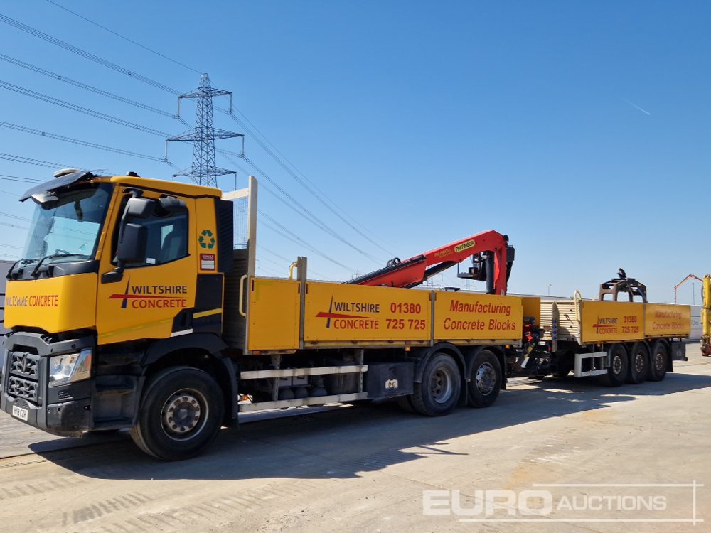 2019 Renault T460.26 - Platós teherautó: 1 kép. 2019 Renault T460.26 - Platós teherautó: 1 kép.
