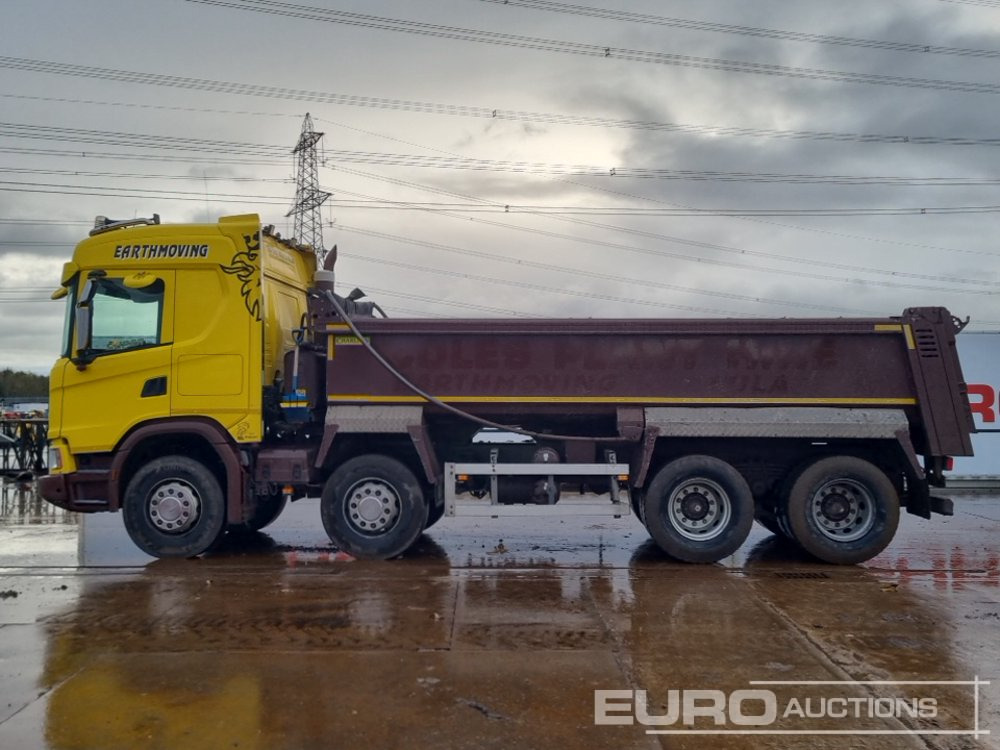 2019 Scania G450XT - Billenőplatós teherautó: 2 kép. 2019 Scania G450XT - Billenőplatós teherautó: 2 kép.