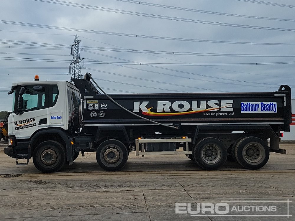 2019 Scania P410XT - Billenőplatós teherautó: 2 kép. 2019 Scania P410XT - Billenőplatós teherautó: 2 kép.