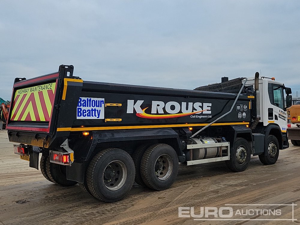 2019 Scania P410XT - Billenőplatós teherautó: 5 kép. 2019 Scania P410XT - Billenőplatós teherautó: 5 kép.