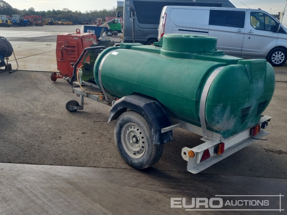 2019 Trailer Engineering single Axle Plastic Water Bowser, Yanmar Pressure Washer - Magasnyomású mosó: 3 kép. 2019 Trailer Engineering single Axle Plastic Water Bowser, Yanmar Pressure Washer - Magasnyomású mosó: 3 kép.