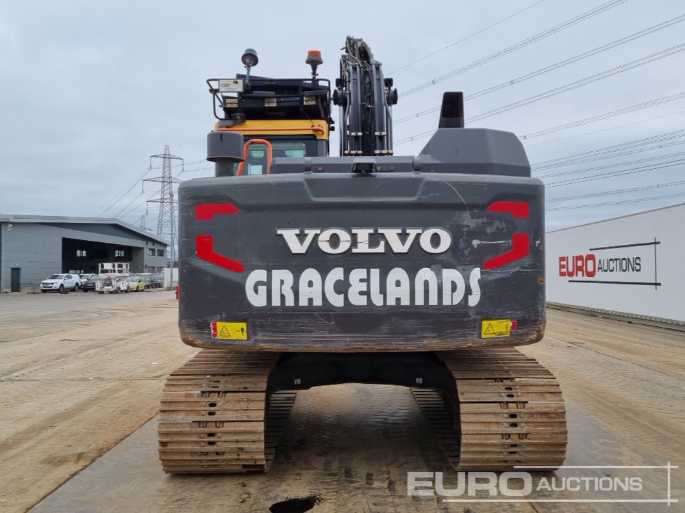 2019 Volvo EC140EL - Lánctalpas kotró: 4 kép. 2019 Volvo EC140EL - Lánctalpas kotró: 4 kép.