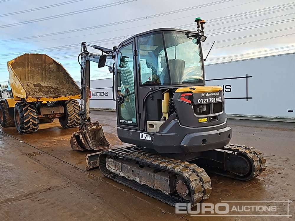 2019 Volvo ECR50D - Minikotró: 3 kép. 2019 Volvo ECR50D - Minikotró: 3 kép.