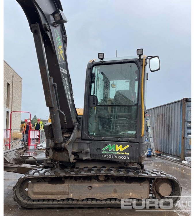 2019 Volvo ECR58D - Minikotró: 2 kép. 2019 Volvo ECR58D - Minikotró: 2 kép.