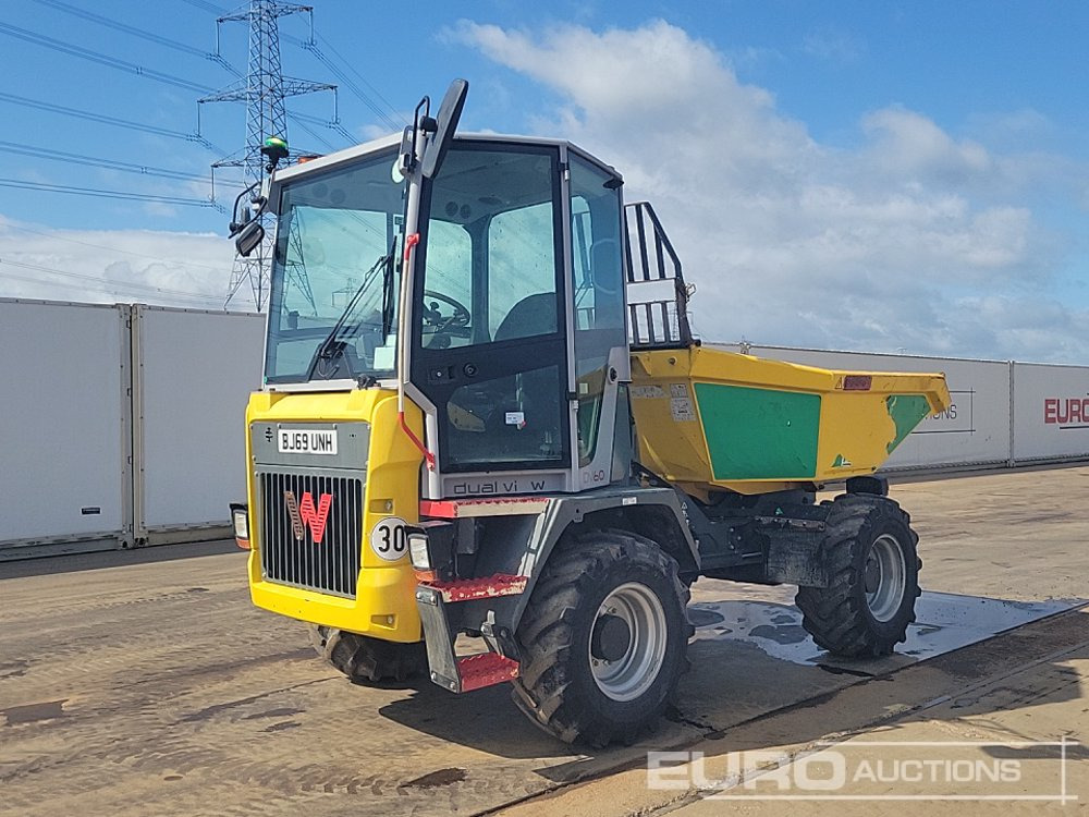 2019 Wacker Neuson DV60 - Minidömper: 1 kép. 2019 Wacker Neuson DV60 - Minidömper: 1 kép.