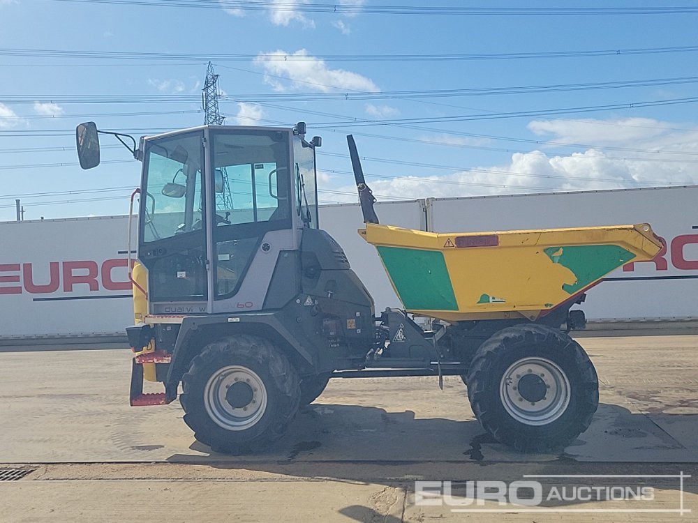 2019 Wacker Neuson DV60 - Minidömper: 2 kép. 2019 Wacker Neuson DV60 - Minidömper: 2 kép.