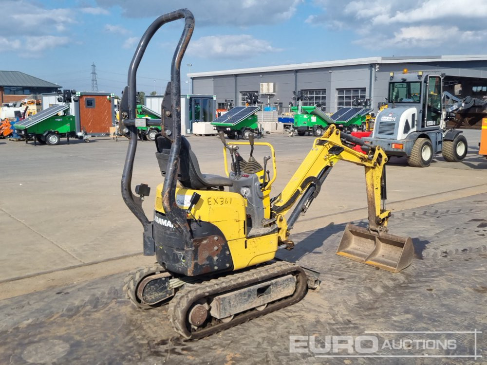 2019 Yanmar SV08-1A (S) - Minikotró: 5 kép. 2019 Yanmar SV08-1A (S) - Minikotró: 5 kép.