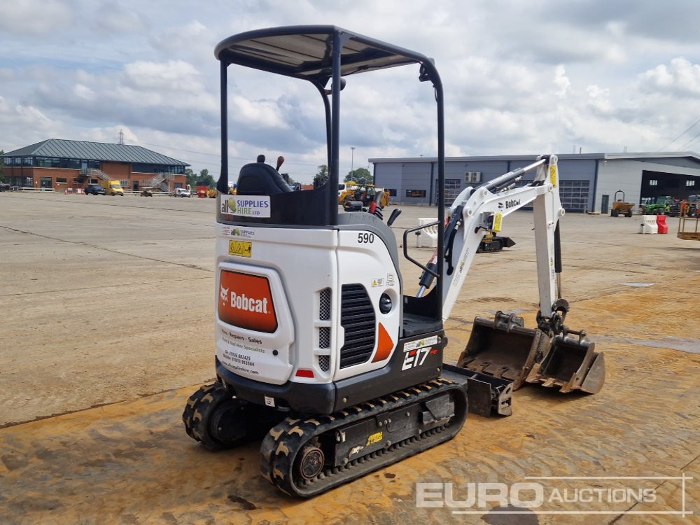 2020 Bobcat E17 - Minikotró: 5 kép. 2020 Bobcat E17 - Minikotró: 5 kép.